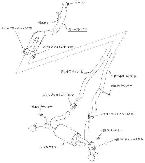 HKS Super Turbo MUFFLER トヨタ GRスープラ DB06用 (31029-AT008)【車関連の送付先指定で送料無料】 | HKS | 02