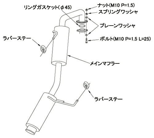 HKS（エッチケーエス） HKS Silent Hi-Power 日産 ニッサン マーチ