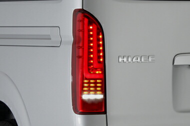 TOM'S LEDテールランプ ハイエース/レジアスエース TOM'S（トムス） TOM'S LED TAIL LAMP トヨタ レジアスエース スーパー
