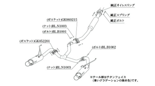 【クーポンで100円OFF】柿本改 カキモトレーシング Regu.06＆R スバル フォレスター SK5用 Singleセンター付き (B22363S) | 柿本改 | 06
