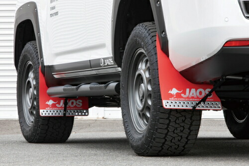 JAOS マッドガード前後セットレッド JAOS（ジャオス） マッドガード3 前後セット レッド トヨタ