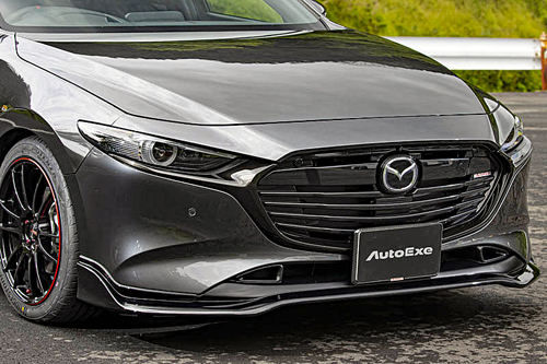 オートエクゼ AUTOEXE フロントアンダースポイラー マツダ MAZDA3