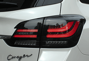 【中古】レヴォーグ VM CORAZON LEDテールランプ NJCコラボ CORAZON（コラゾン） CORAZON LED TAIL LAMP SEQUENTIAL PREMIUM BLACK