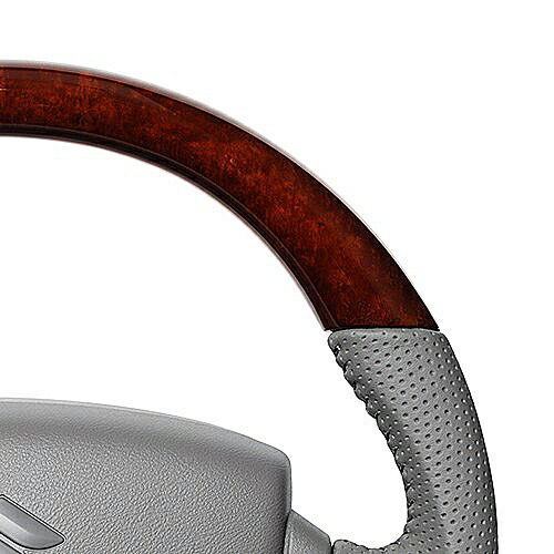 REAL STEERING オリジナルシリーズ ミツビシ ミニキャブ トラック DS16T用 ブラウンウッド EV-BRW-GL | REAL（車） | 03