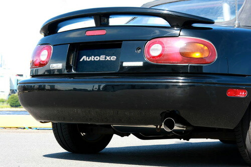 AUTOEXE STAINLESS MUFFLER }c_ [hX^[ NA8C/NA6CEp (MNA8510)
