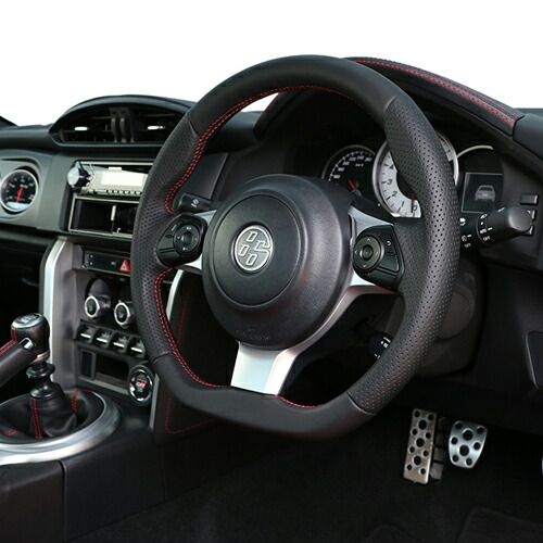 REAL STEERING オリジナルシリーズ トヨタ GR86 ZN8用 オールレザー GR-LPB-RD | REAL（車） | 04