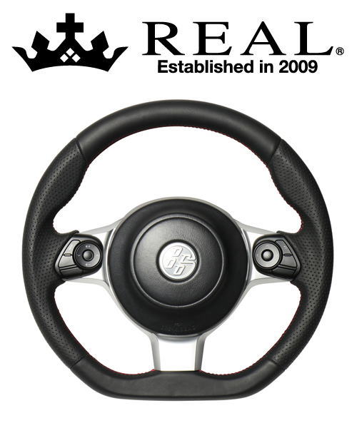 REAL STEERING オリジナルシリーズ トヨタ GR86 ZN8用 オールレザー GR-LPB-RD | REAL（車）