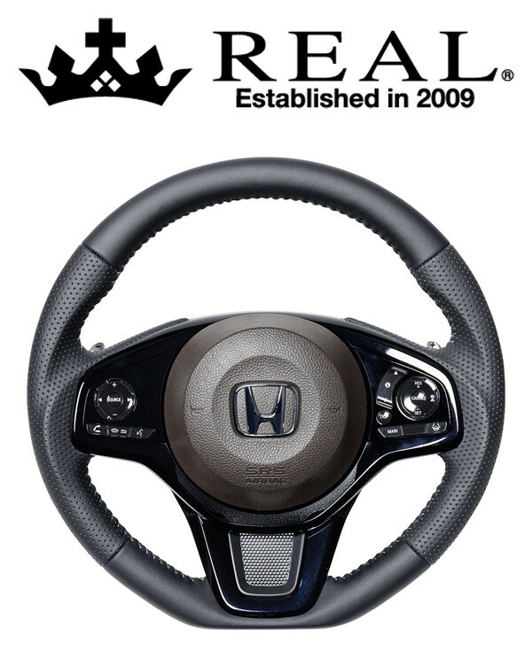 REAL STEERING �I���W�i���V���[�Y �z���_ �G�k�{�b�N�X N-BOXJF3/JF4�p �I�[�����U�[ HNC-LPB-SL