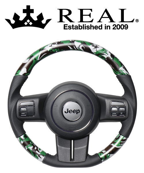 いーた　ジープ ラングラーJK REAL ステアリング 楽天市場】REAL レアル ステアリング【JEEP ジープ ラングラー