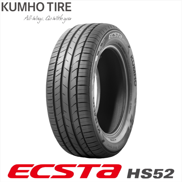 195/50R16 88V XL KUMHO ECSTA HS52 クムホ エクスタ 1本 :ku ecsta hs52 19550r16:矢東タイヤ