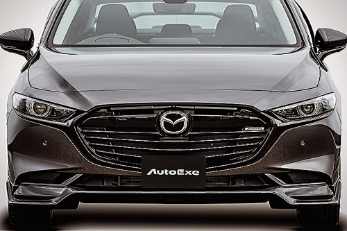 オートエクゼ AUTOEXE フロントグリル マツダ MAZDA3 セダン BP系用