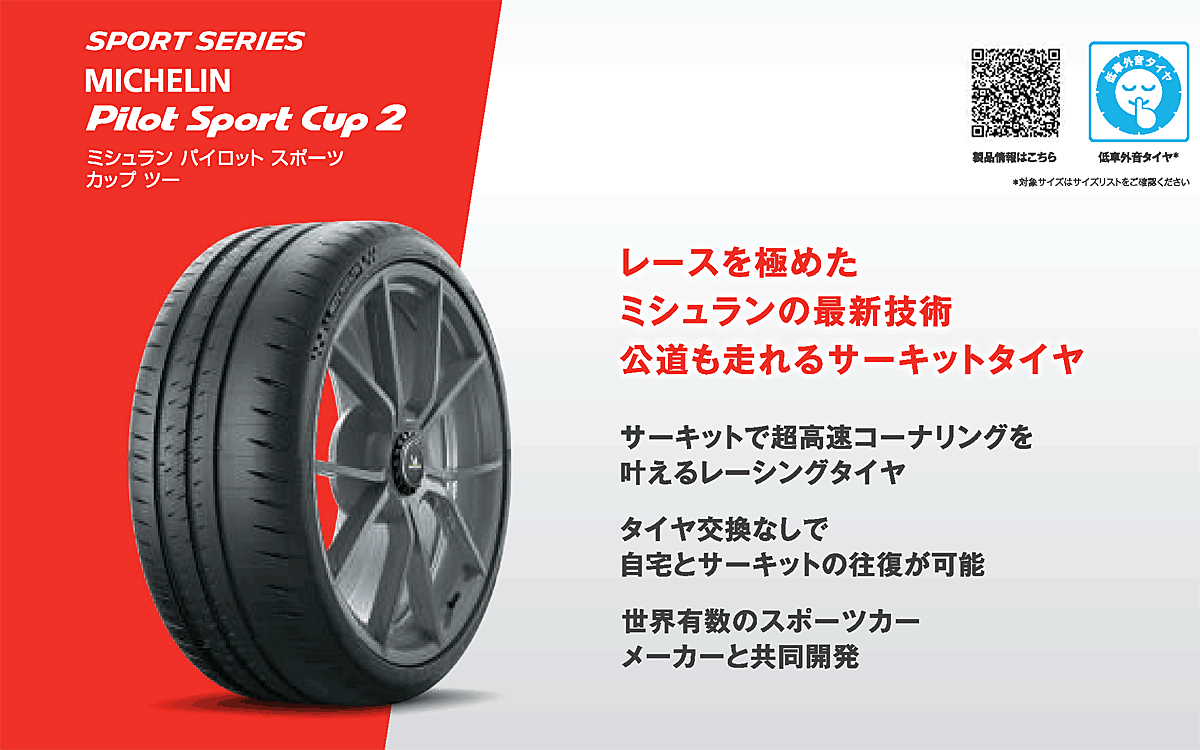 PILOT 245/35ZR20 (95Y) XL K2 MICHELIN Pilot Sport Cup2 ミシュラン 