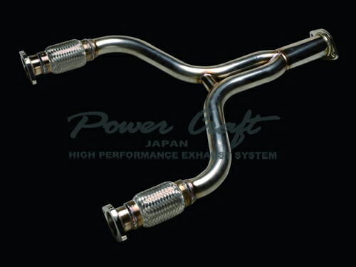 パワークラフト フロントパイプ 日産 ニッサン フェアレディZ Z34用