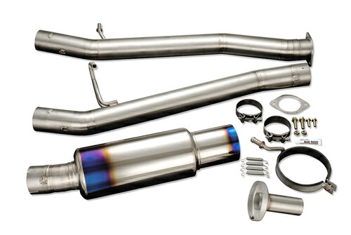 インプレッサ　GRF GRB 東名マフラー　フルチタン EXPREME Ti TITANIUM MUFFLER for GR#/GV# － TOMEI POWERED INC