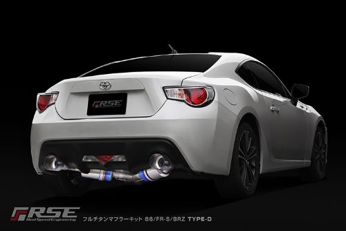リアルスピードエンジニアリング フルチタンマフラー タイプD トヨタ