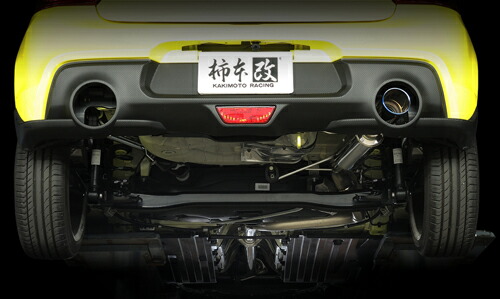 スイフトスポーツ ZC33S｜柿本改マフラー GT1.0Z Racing (S11348) 競技専用品(一般公道使用不可)