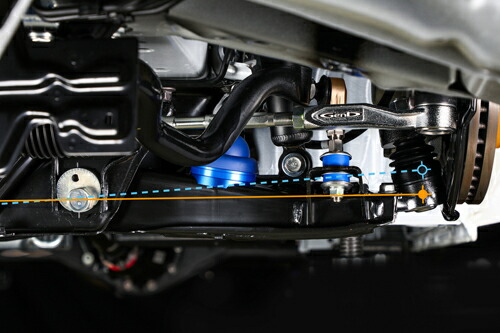 GENB - 玄武(ゲンブ) RC合わせ目 トヨタ ご機嫌はやりっ子 2WD TRH200系/KDH200系/GDH200系用 (SAB01H)