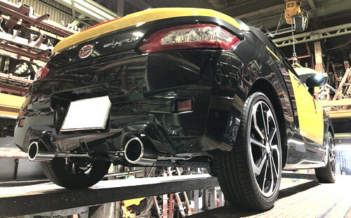 スルガスピード PFSループサウンドマフラー(ステンレステール