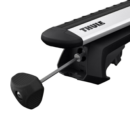 THULE ベースキャリア フット エヴォレイズドレール (TH710410) ルーフレール用フット【フット＆バー同時注文で送料無料】の画像