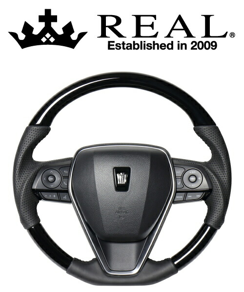 REAL STEERING オリジナルシリーズ トヨタ RAV4 50系用 ピアノブラック TYA-PBW | REAL（車）