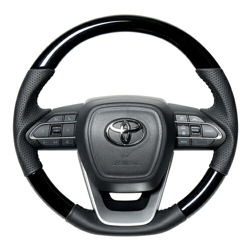 REAL STEERING オリジナルシリーズ スズキ ランディ ZWR90C/ZWR95C/MZRA90C/MZRA95C用 ピアノブラック TYK-PBW | REAL（車） | 01