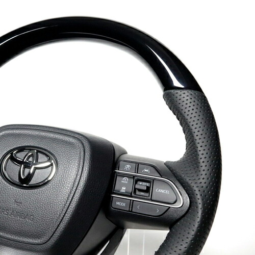 REAL STEERING オリジナルシリーズ スズキ ランディ ZWR90C/ZWR95C/MZRA90C/MZRA95C用 ピアノブラック TYK-PBW | REAL（車） | 05