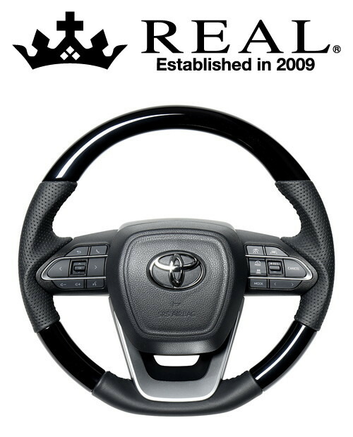 REAL STEERING オリジナルシリーズ スズキ ランディ ZWR90C/ZWR95C/MZRA90C/MZRA95C用 ピアノブラック TYK-PBW | REAL（車）