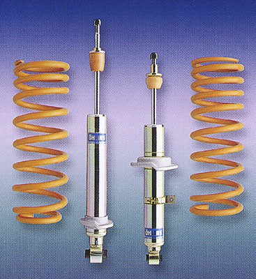 OHLINS �I�[�����Y �^�C�v NS �V���b�N�A�u�\�[�o�[ ���Y �j�b�T�� �X�J�C���C�� GT-R BNR34�p �V���b�N + �X�v�����O�L�b�g  1�䕪�Z�b�g