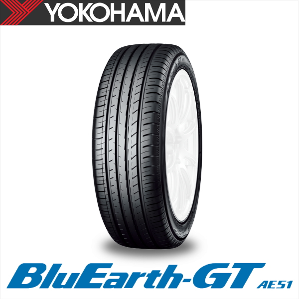 155/65R14 75H YOKOHAMA BluEarth ヨコハマ タイヤ ブルーアース GT AE51 1本｜yatoh