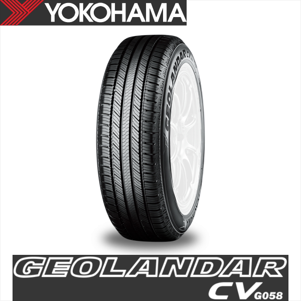 225/50R18 95V YOKOHAMA GEOLANDAR ヨコハマ タイヤ ジオランダー CV G058 1本｜yatoh