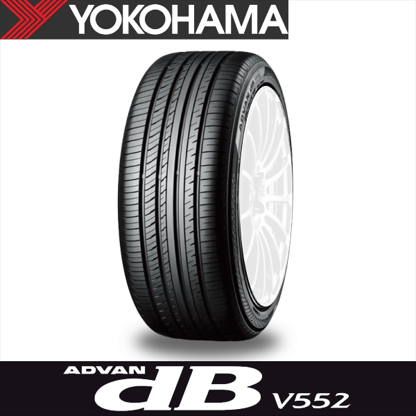 235/50R20 104W XL YOKOHAMA ADVAN dB V552 for SUV ヨコハマ タイヤ アドバン デシベル 1本