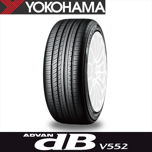 235/60R18 107W XL YOKOHAMA ADVAN dB V552 for SUV ヨコハマ タイヤ アドバン デシベル 1本 :yo advan db v552suv 23560r18:矢東タイヤ