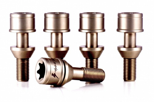 Thunder Bolt Titanium BE ZERO M14xP1.25 28mm+43mm �R�j�J���� 20�{�Z�b�g(zero-14125)
