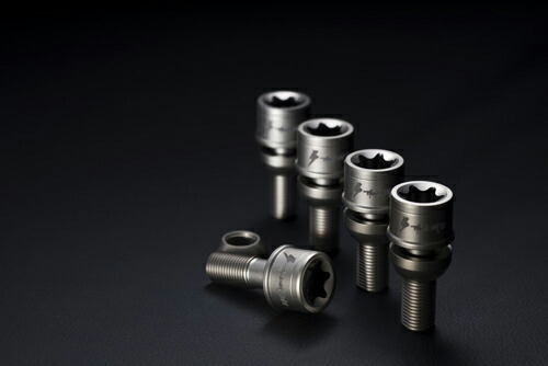Thunder Bolt Titanium BE ZERO M12xP1.25 26mm コニカル座 20本セット