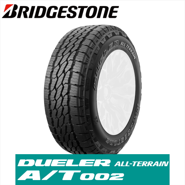 265/70R17 115S BRIDGESTONE DUELER ALL-TERRAIN A/T002 ブリヂストン タイヤ デューラー オールテレーン A/T 002 アウトラインホワイトレター 1本｜yatoh2