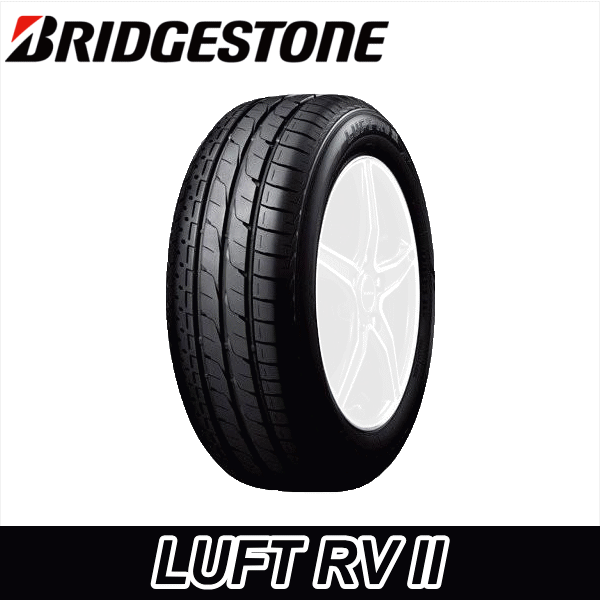 195/60R16 89H BRIDGESTONE LUFT RV II �u���a�X�g�� ���t�g RV II 1�{ �V�i �T�}�[�^�C�� �ă^�C��