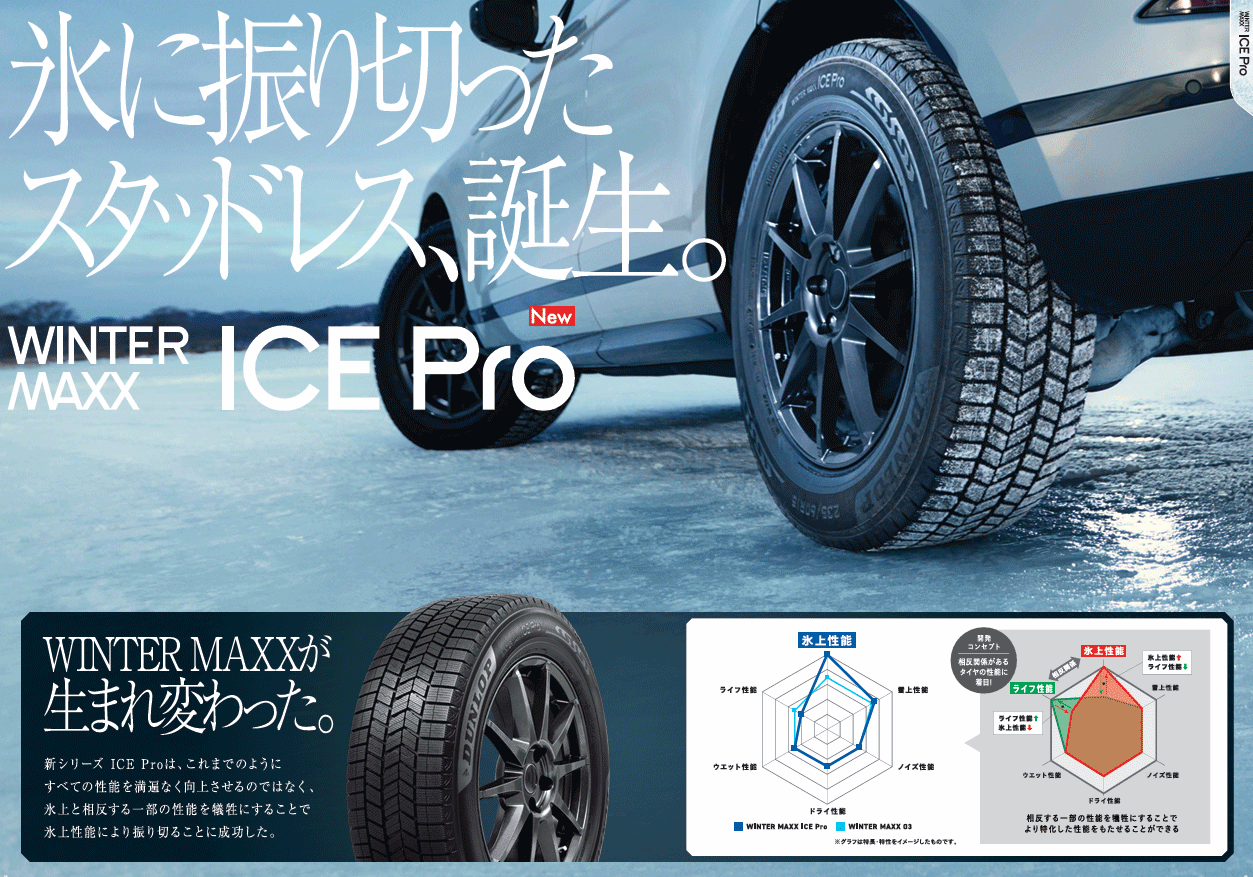 WINTER MAXX 205/55R16 91Q DUNLOP ICE Pro ダンロップ ウインター