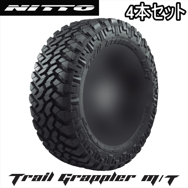 4{Zbg LT295/70R18 129/126Q NITTO TRAIL GRAPPLER M/T jbg[ gC Obv[ GeB[ Vi T}[^C ă^C