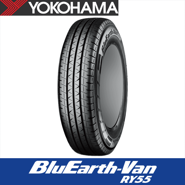 195/70R15 106/104N YOKOHAMA BluEarth-Van RY55B ���R�n�} �^�C�� �u���[�A�[�X �o�� RY55B 1�{ �V�i �g���b�N�E�o���p�^�C��