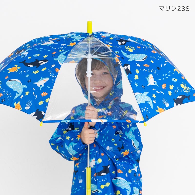 晴雨兼用/UV】パール調ラミ クローバースカラ 長傘（長傘