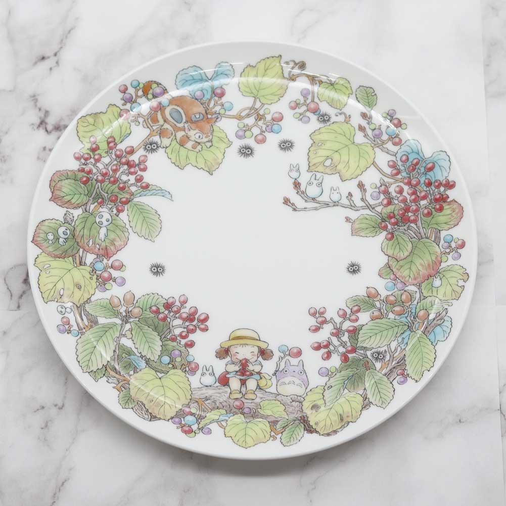 となりのトトロ スペシャルコレクション 23cmプレート がまずみ編 9月