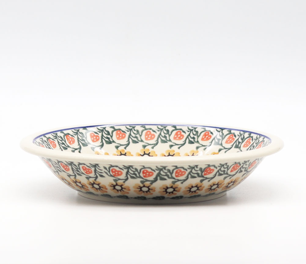 ポーリッシュポタリー　セラミカ　ツェラミカ　スープ皿希少品 Ceramika Artystyzna 【正規取扱店】ツェラミカ スーププレート 858