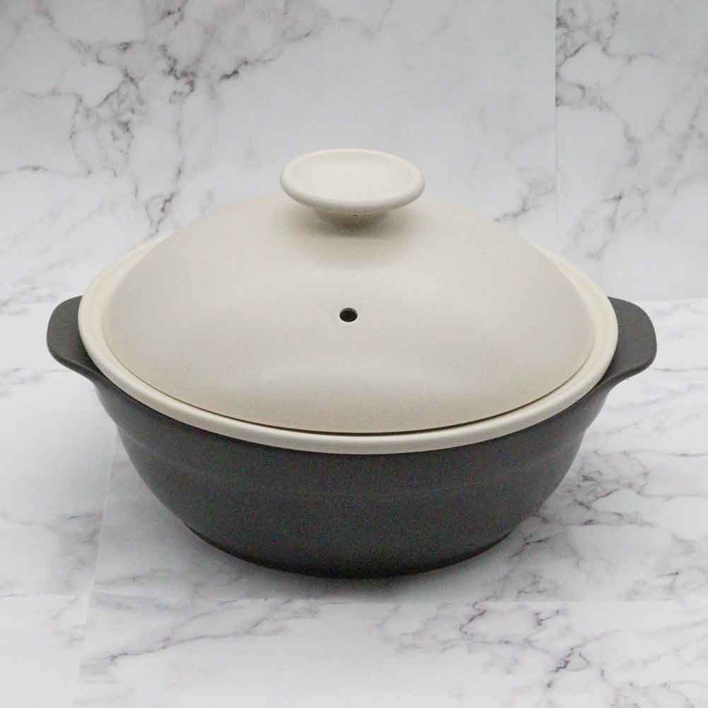 ★新品★SHIKIKA 蒸皿付 土鍋 大 サーマテック THERMATEC カール Karl IH土鍋 9号 蒸し皿付 ベージュ