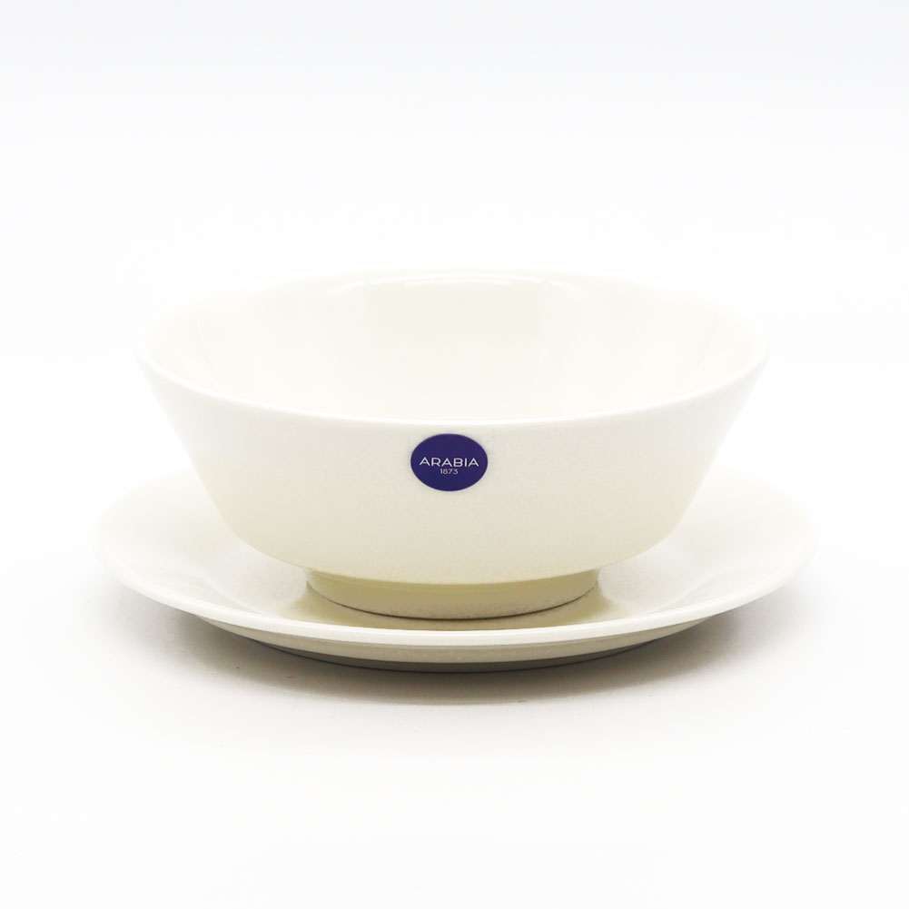 ARABIA vintage ホワイトプレート(23cm)2枚セット ARABIA vintage ホワイトプレート(23cm)2枚セット ARABIA (アラビア