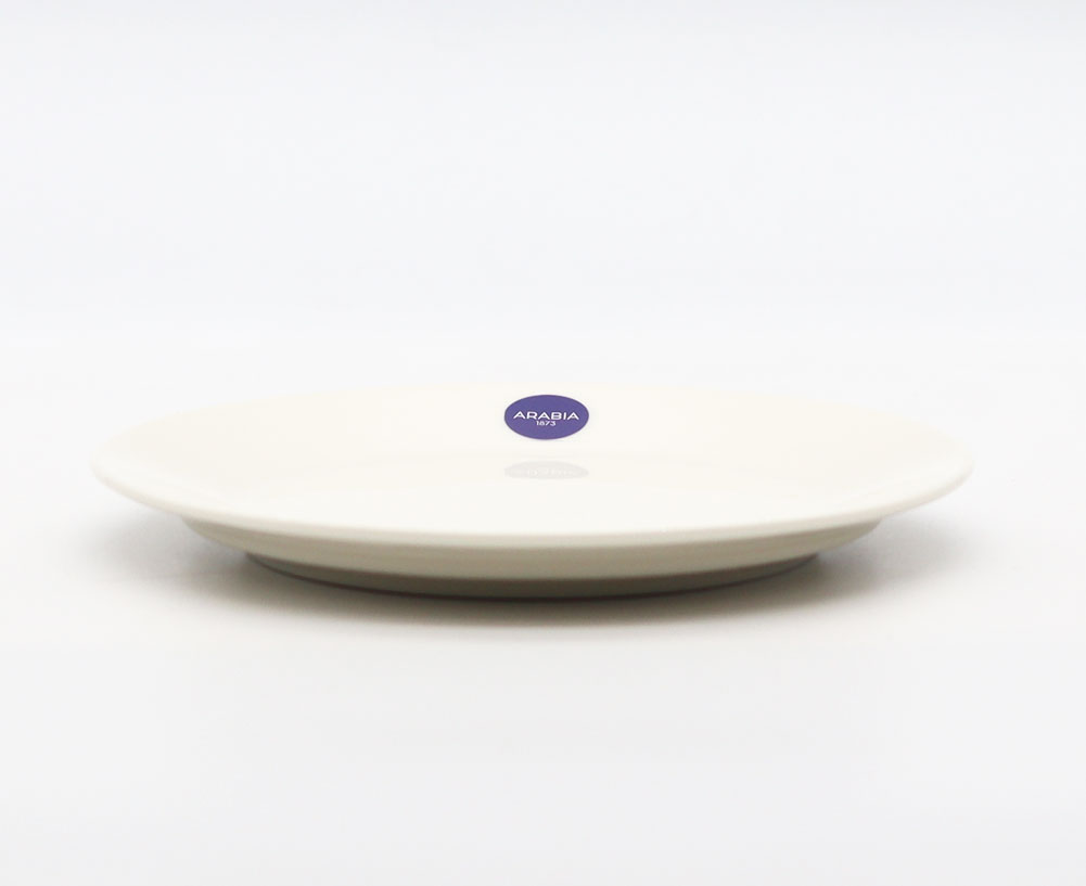 【新品未使用】ARABIA アラビア　マイニオ　ホワイト　プレート5枚セット 新品未使用】ARABIA アラビア マイニオ ホワイト プレート5枚セット