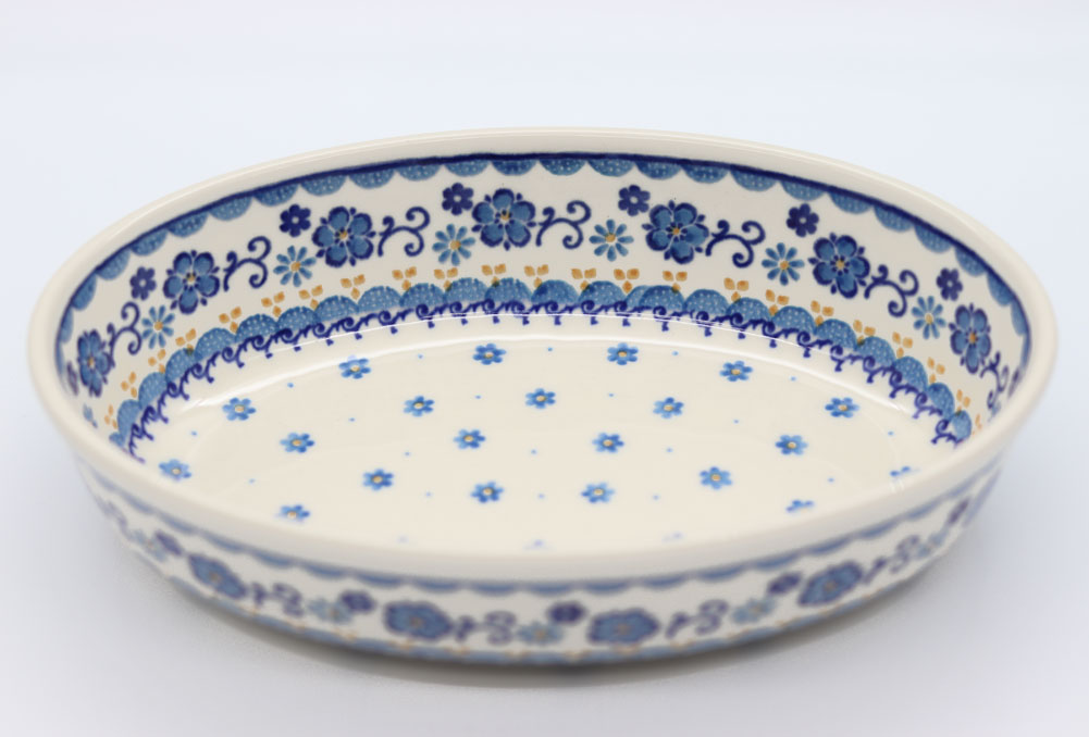 新品◆セラミカ ツェラミカ オーブンディッシュ&小判型ボウル2点セット 楕円皿 Ceramika Artystyzna 【正規取扱店】ツェラミカ オーブンディッシュ