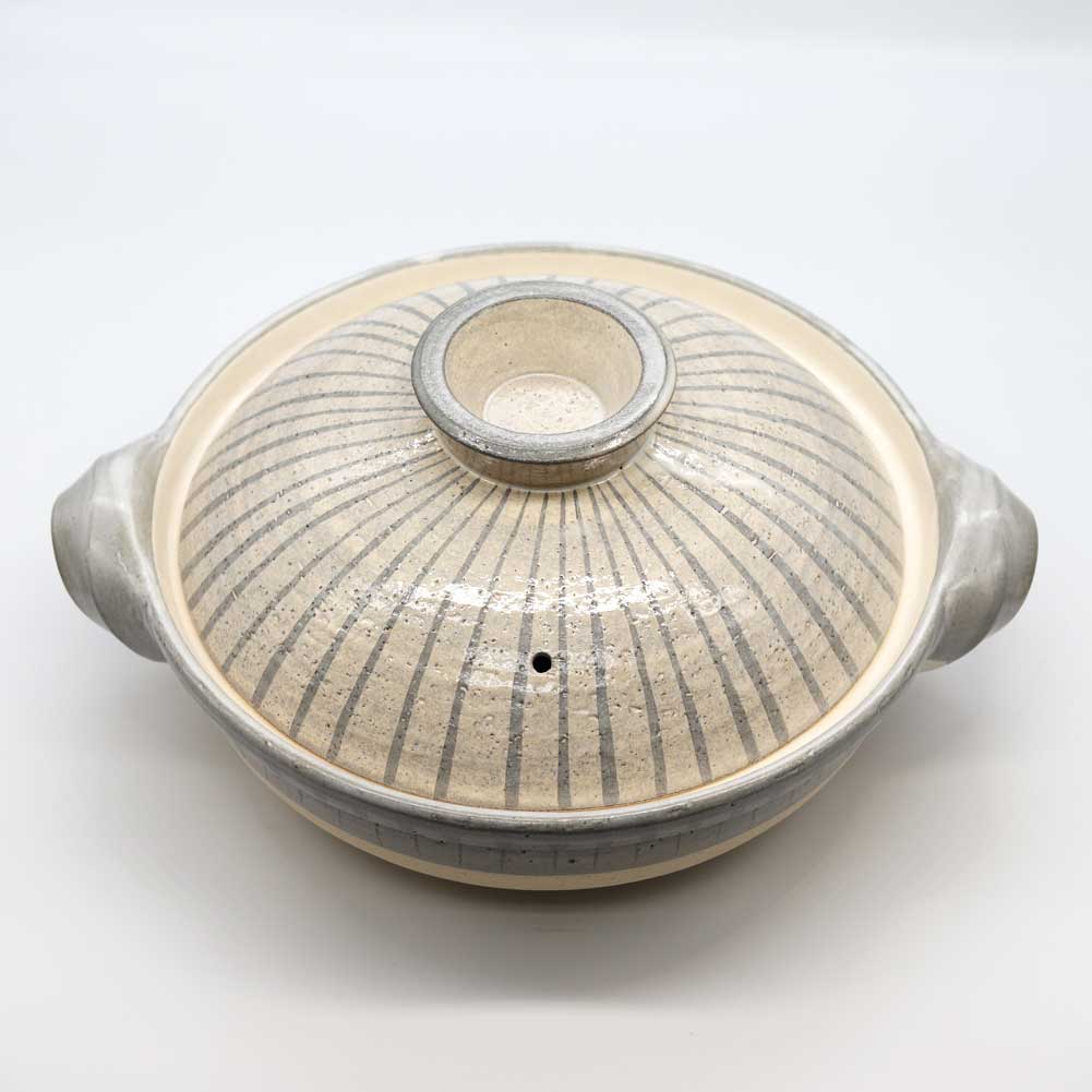 長谷園 【正規取扱店】長谷園 利休十草 伊賀土鍋 大 ANR-03 長谷製陶