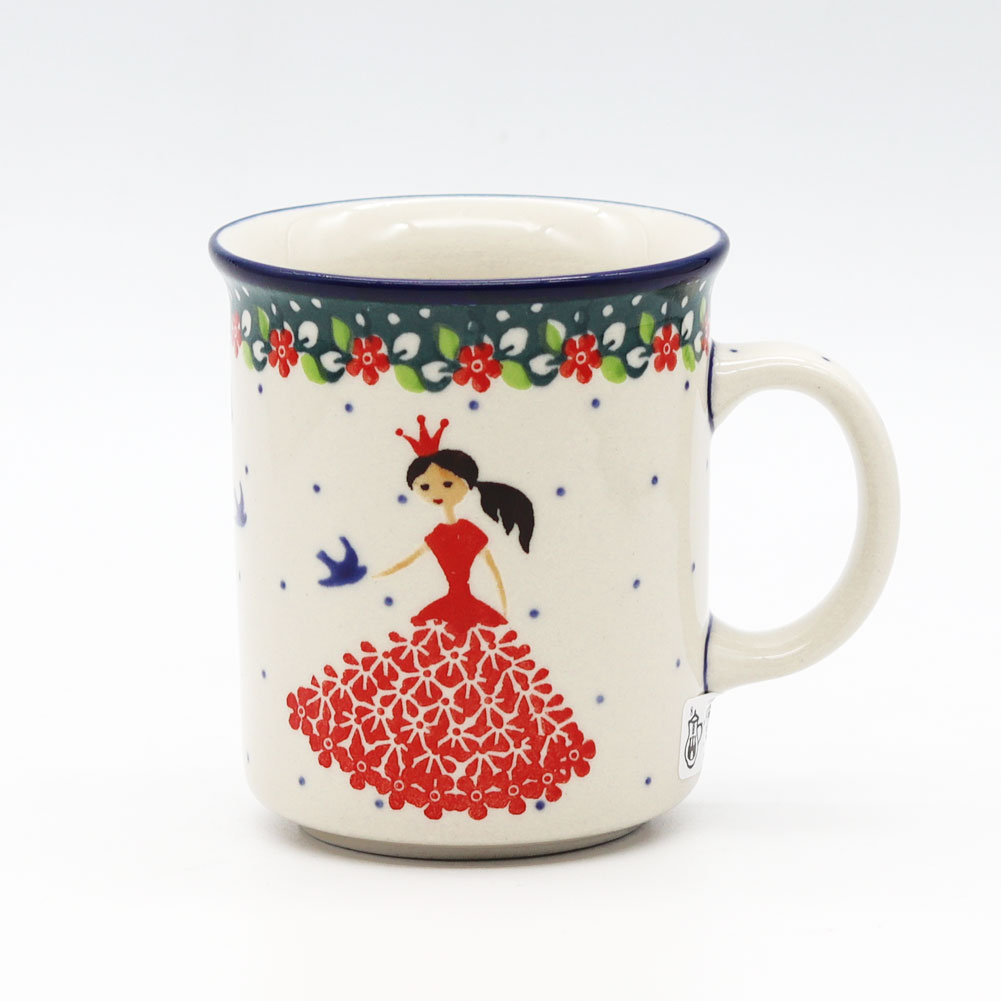 新品　ポーリッシュポタリー　ツェラミカ　丸皿　コップ　雪だるま Ceramika Artystyzna 【正規取扱店】ポーリッシュポタリー ツェラミカ