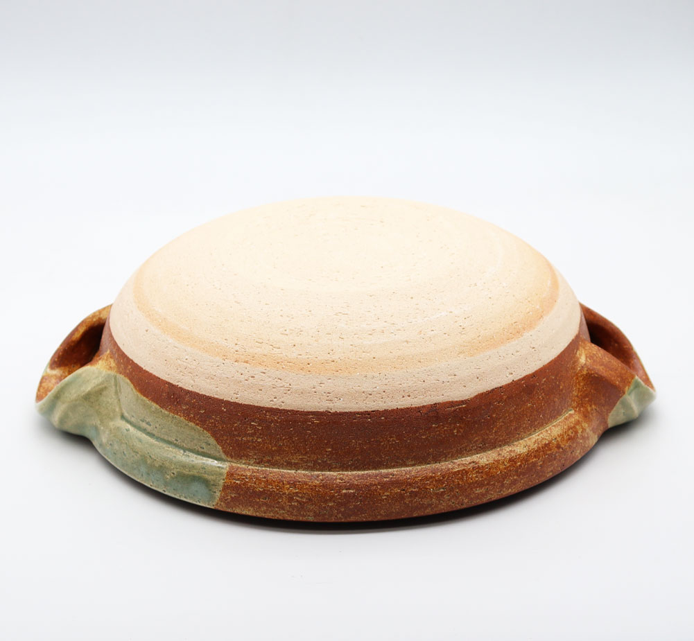 長谷園 【正規取扱店】長谷園 伊賀土鍋 伊賀釉 大 ANI-03 直火 日本製