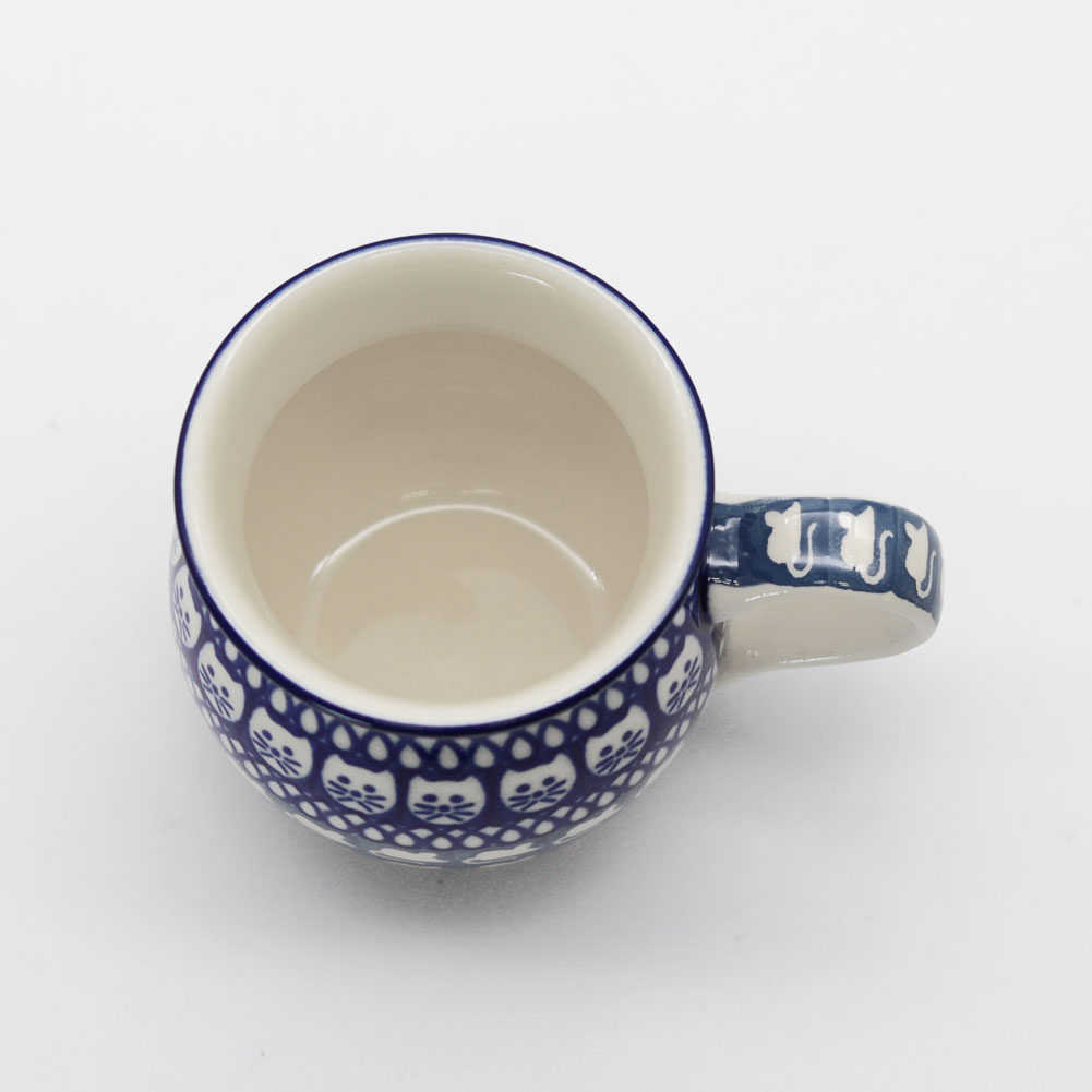 【新品・未使用】【激レア！】ポーリッシュポタリー　セラミカ　パウンド　猫とネズミ 新品・未使用】【激レア！】ポーリッシュポタリー セラミカ パウンド